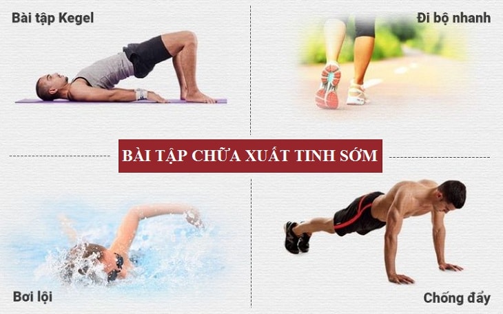 bài tập khắc phục xuất tinh sớm