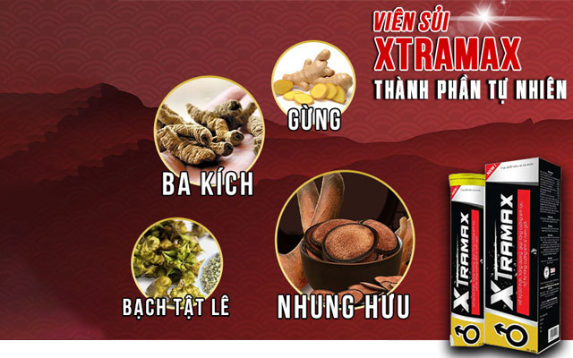 Thành phần chính của viên sủi Xtramax