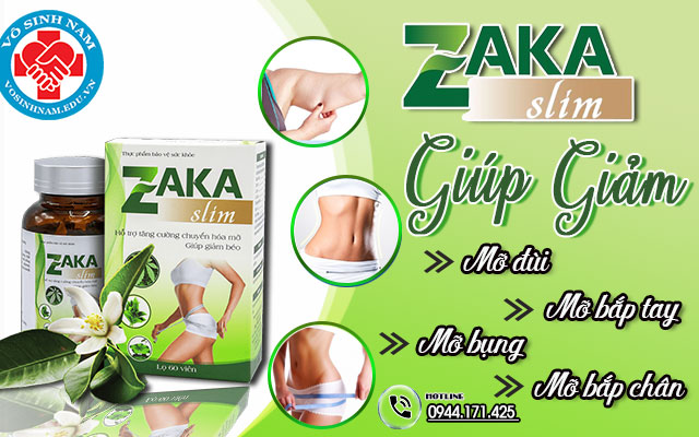 công dụng của zaka slim